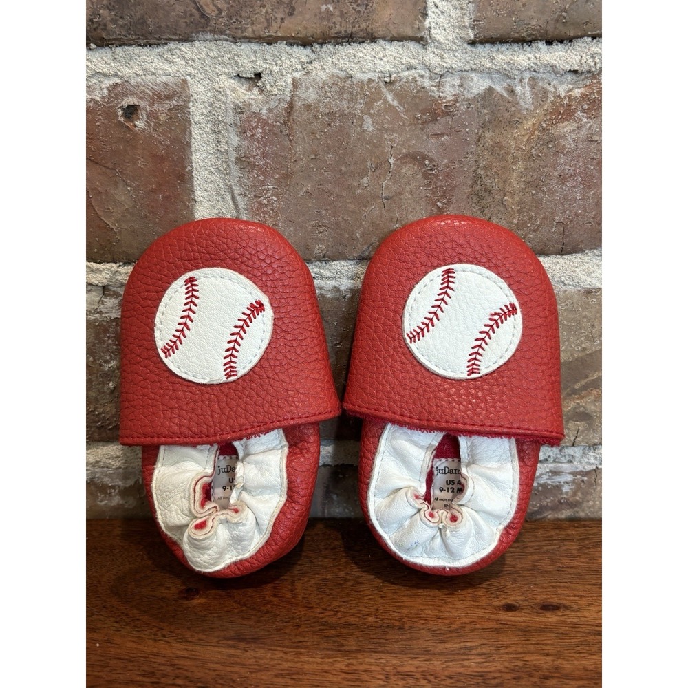 Judanzy Baby Shoes, 9-12 Month, Boy/Girl Baseball Shoe, Baseball Fan, Baby Gear